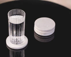 Jay Hill Onderzetters Marmer - Wit - ø 10 Cm - 4 Stuks -Keuken Kook Winkel Onderzetter 1