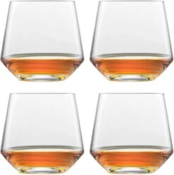Zwiesel Glas Whiskey Glas Pure - 389 Ml - 4 Stuks