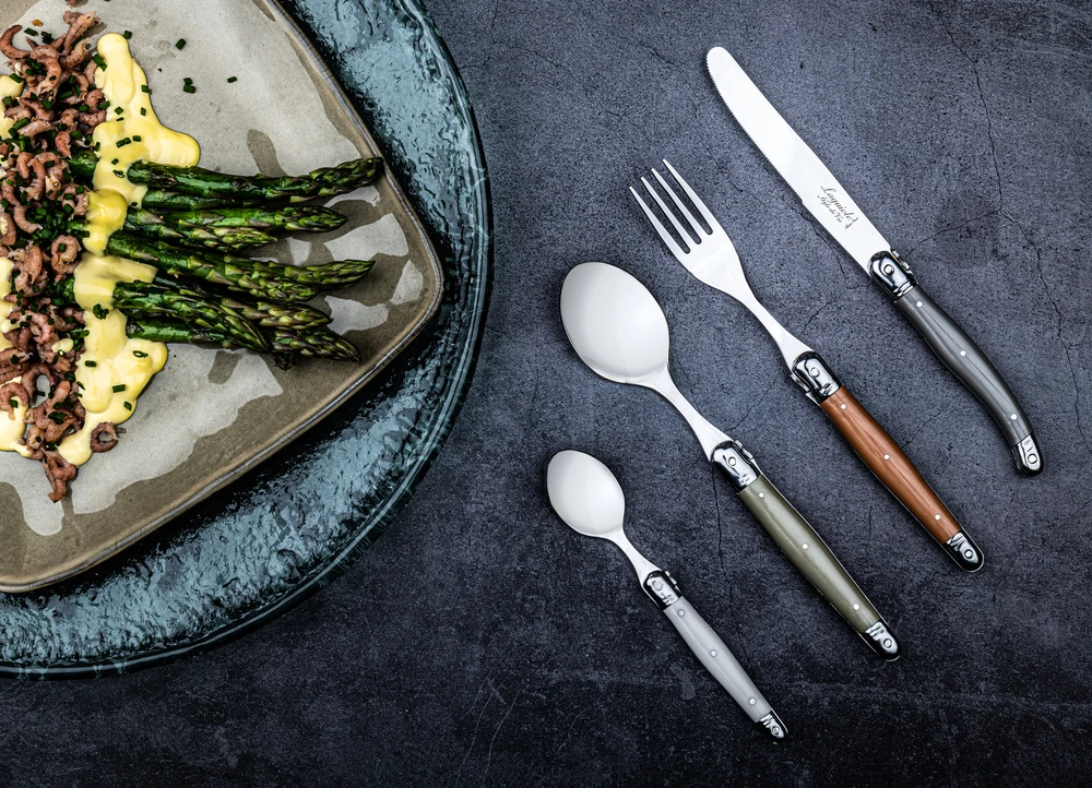 Laguiole Style De Vie Bestekset Premium Line - Treasure - 24 Delig / 6 Personen 3 Laguiole Style De Vie Bestekset Premium Line - Treasure - 24 Delig / 6 Personen - Afbeelding 3