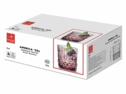 Bormioli Rocco Cocktailglazen / Whiskey Glazen / Waterglazen America 20's - Lilac Rose - 370 Ml - 6 Stuks -Keuken Kook Winkel Productafbeeldingen CL 2022 12 09T140925.997