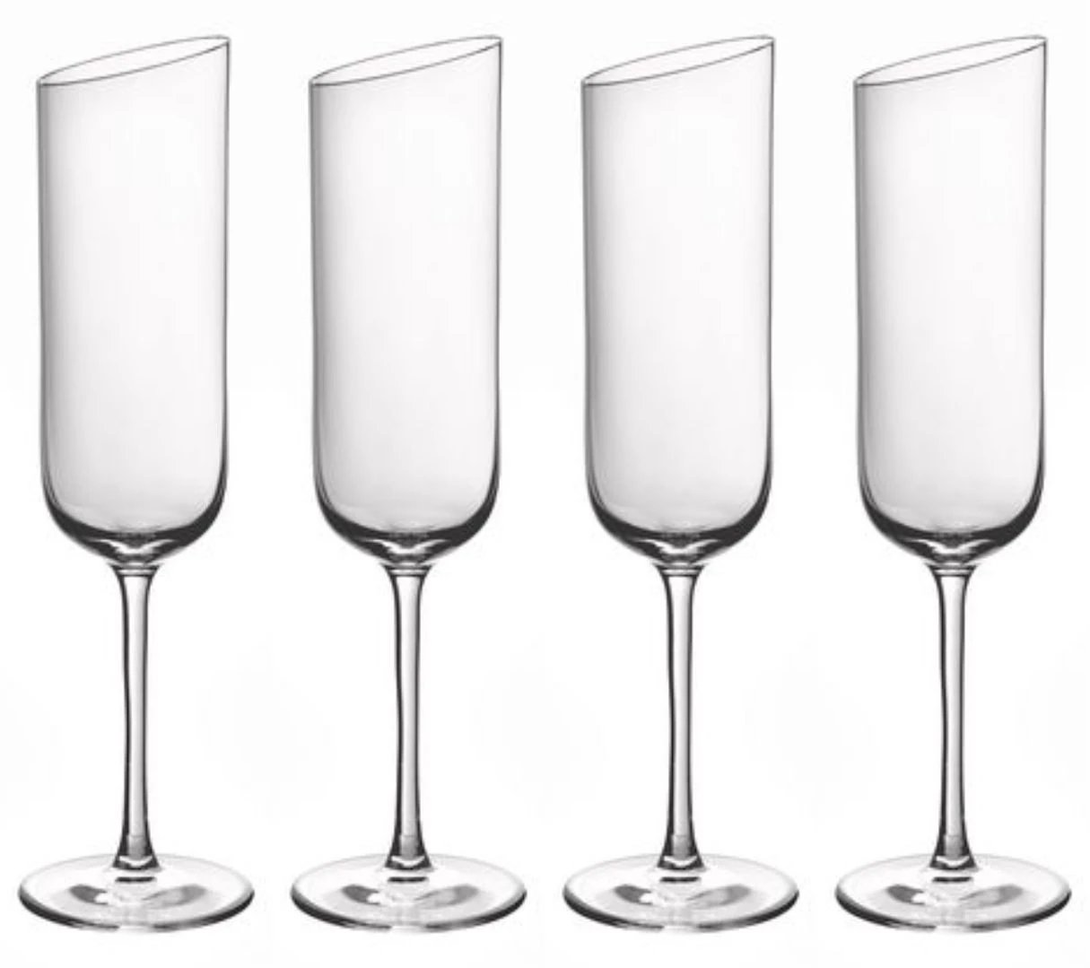 Villeroy & Boch Champagneglas NewMoon - 170 Ml - 4 Stuks 1 Villeroy & Boch Champagneglas NewMoon - 170 Ml - 4 Stuks
