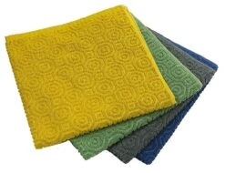 KOOK Keukenhanddoek Inka Groen 50 X 50 Cm -Keuken Kook Winkel R19.434567 7