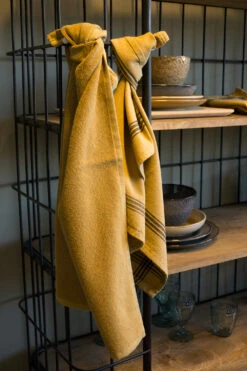 KOOK Keukenhanddoek Doubleface Mosterd 50 X 70 Cm 5 KOOK Keukenhanddoek Doubleface Mosterd 50 X 70 Cm -Keuken Kook Winkel R21.644