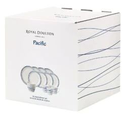Royal Doulton Serviesset Pacific Lines - 16-delig / 4 Personen 7 Royal Doulton Serviesset Pacific Lines - 16-delig / 4 Personen -Keuken Kook Winkel RD Pacific Lines 16 Piece Dinner Set IMG 5983