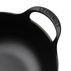 Le Creuset Wokpan / Balti Dish - Mat Zwart - ø 24 Cm / 2.7 Liter - Geëmailleerde Anti-aanbaklaag -Keuken Kook Winkel RS6769 20142247220460 4 scr 1