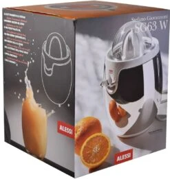 Alessi Elektrische Citruspers - SG63 W - Door Stefano Giovannoni -Keuken Kook Winkel SG63 W 04