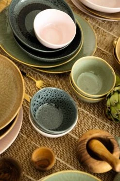 Jay Hill Serviesset Lihou - 4-delig - Grijs/Zwart -Keuken Kook Winkel Set 2 Sfeer Eilanden Klein 8