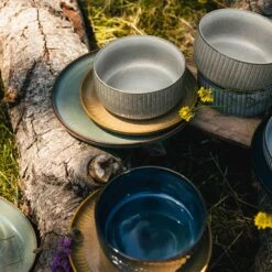 Jay Hill Ontbijtborden Silhouette ø 21 Cm - 4 Stuks -Keuken Kook Winkel Silhoutte Mix 2 3