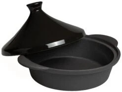 Blackwell Tajine Gietijzer - Zwart - ø 30 Cm / 3 Liter 12 Blackwell Tajine Gietijzer - Zwart - ø 30 Cm / 3 Liter -Keuken Kook Winkel Tajine zwart groot 1