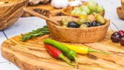 Jay Hill Serveerplank Tunea - Olijfhout - Met Schors - 33 X 15 Cm -Keuken Kook Winkel Tunea 21 2