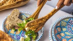 Jay Hill Spatelset (pollepel, Risotto Lepel & Slabestek) Tunea - Olijfhout -Keuken Kook Winkel TuneaHand 6 1