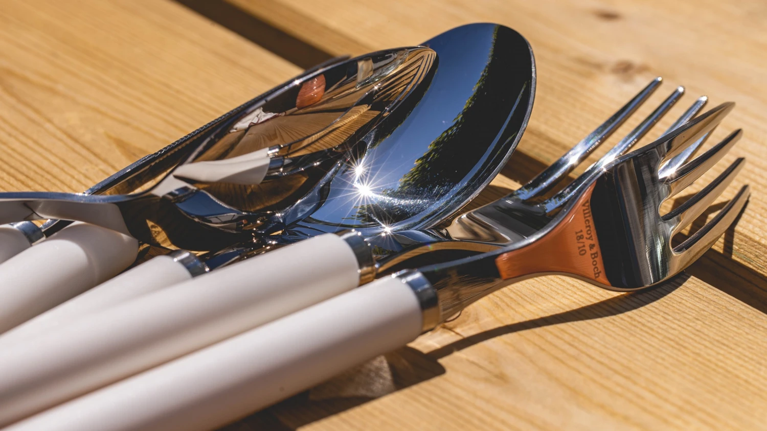 Villeroy & Boch Bestekset Play! - White Pearl - 24 Delig / 6 Personen 2 Villeroy & Boch Bestekset Play! - White Pearl - 24 Delig / 6 Personen - Afbeelding 2