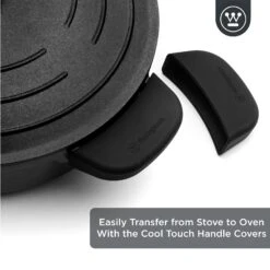 Westinghouse Hapjespan Performance - Blissful Black - ø 28 Cm / 4.1 Liter - Standaard Anti-aanbaklaag 12 Westinghouse Hapjespan Performance - Blissful Black - ø 28 Cm / 4.1 Liter - Standaard Anti-aanbaklaag -Keuken Kook Winkel WCCC0095L28BK 5