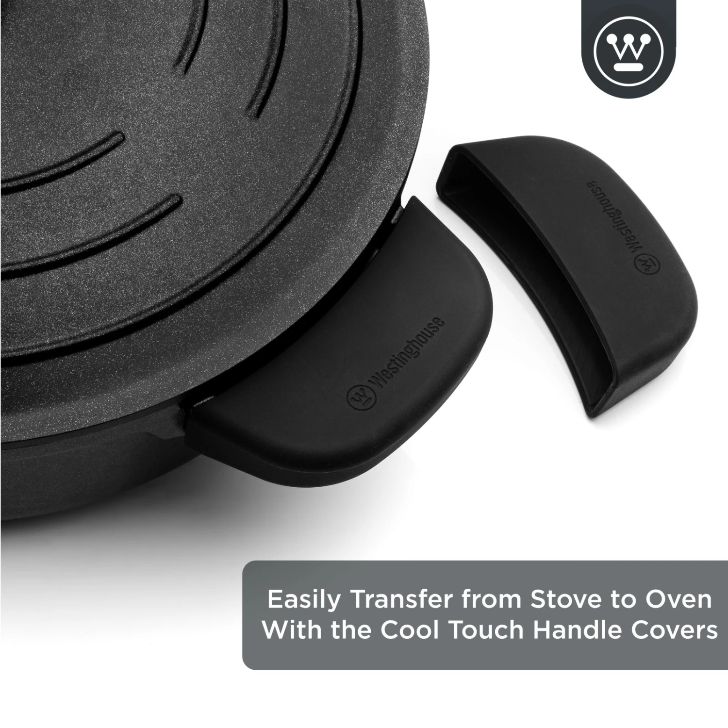 Westinghouse Hapjespan Performance - Blissful Black - ø 28 Cm / 4.1 Liter - Standaard Anti-aanbaklaag 3 Westinghouse Hapjespan Performance - Blissful Black - ø 28 Cm / 4.1 Liter - Standaard Anti-aanbaklaag - Afbeelding 3