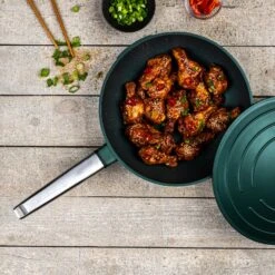 Westinghouse Wokpan Performance - Gracious Green - ø 28 Cm - Standaard Anti-aanbaklaag -Keuken Kook Winkel WCCW0095028SG 14 1