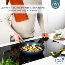 Westinghouse Koekenpan Performance - Bravery Blue - ø 28 Cm - Standaard Anti-aanbaklaag -Keuken Kook Winkel WCFP0095024BL 4 1