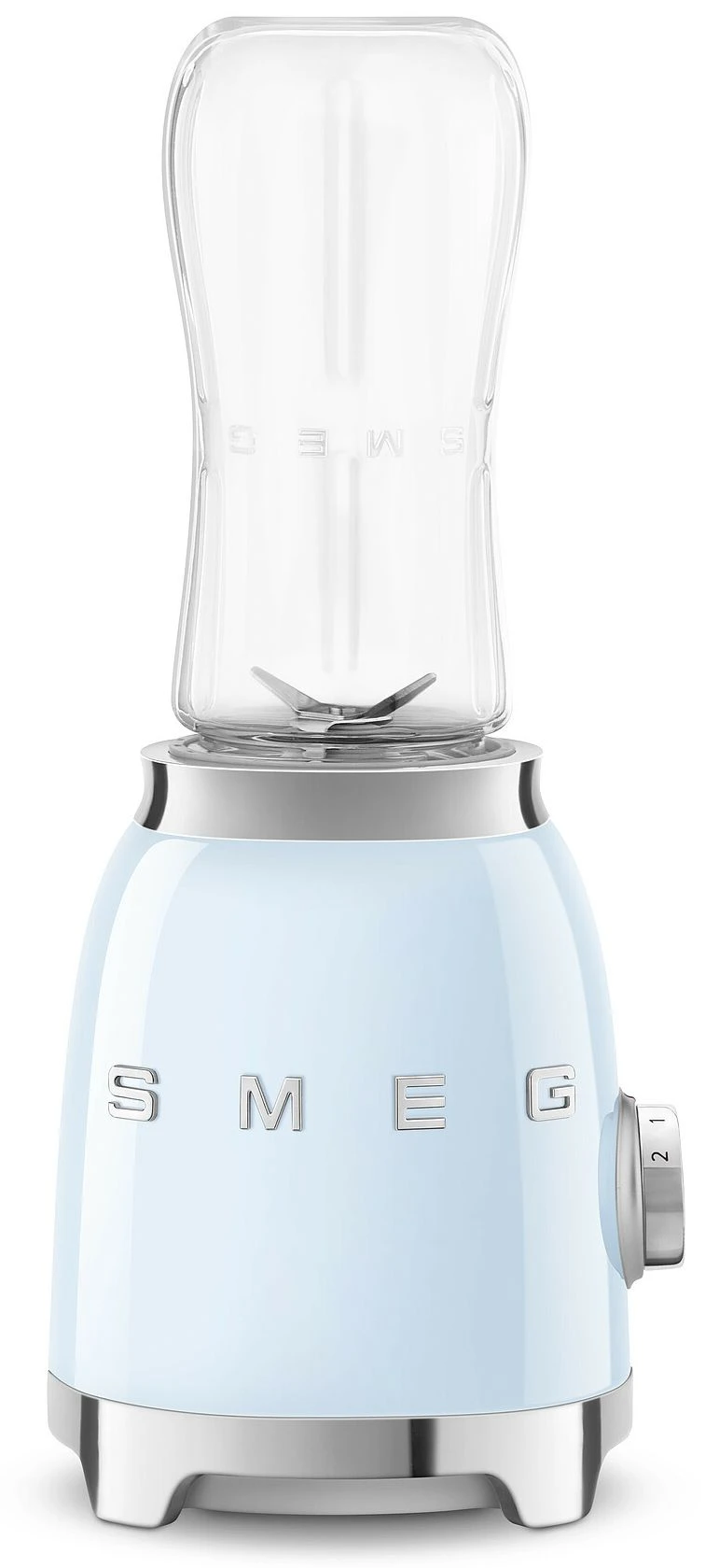 SMEG Smoothie Blender - Compact - Pastelblauw - 600 Ml - PBF01PBEU 1 SMEG Smoothie Blender - Compact - Pastelblauw - 600 Ml - PBF01PBEU