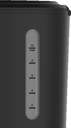 Westinghouse Filter-koffiezetapparaat Basic Zwart - 1.25 Liter - WKCM621BK 8 Westinghouse Filter-koffiezetapparaat Basic Zwart - 1.25 Liter - WKCM621BK -Keuken Kook Winkel WKCM621 water level gauge 2 2