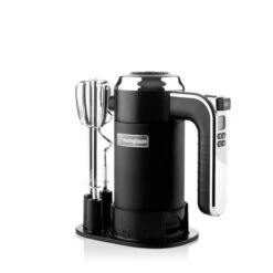 Westinghouse Handmixer Retro Collections - 6 Standen - Liquorice Black - WKHM250BK -Keuken Kook Winkel WKHM250BK Retro Hand Mixer 1 600x600 1
