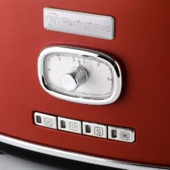 Westinghouse Broodrooster Retro Collections - 2 Sleuven - Cranberry Red - WKTTB857RD 9 Westinghouse Broodrooster Retro Collections - 2 Sleuven - Cranberry Red - WKTTB857RD -Keuken Kook Winkel WKTTB857RD Retro 2 Slice Toaster 2