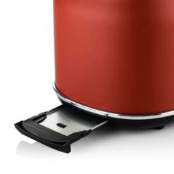 Westinghouse Broodrooster Retro Collections - 2 Sleuven - Cranberry Red - WKTTB857RD 8 Westinghouse Broodrooster Retro Collections - 2 Sleuven - Cranberry Red - WKTTB857RD -Keuken Kook Winkel WKTTB857RD Retro 2 Slice Toaster 4
