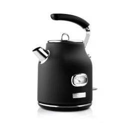 Westinghouse Waterkoker Retro Collections - 2200 W - Liquorice Black - 1.7 Liter - WKWKH148BK -Keuken Kook Winkel WKWK148BK Retro Kettle 1