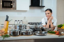 Westinghouse Wokpan Black Signature - ø 32 Cm - Standaard Anti-aanbaklaag -Keuken Kook Winkel Westinghouse Black Signature Sfeer