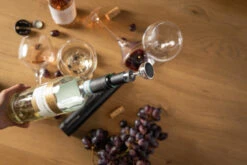 Sareva Wijnopener Set (met Wijnstopper. Foliesnijder & Schenktuit) -Keuken Kook Winkel Wijnopener 15