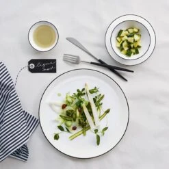 ASA Espresso Kop En Schotel A Table Ligne Noire 70 Ml -Keuken Kook Winkel a table ligne noire 6