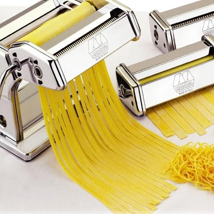 Marcato Atlas Pastamachine Multipast - Met 5 Opzetstukken 2 Marcato Atlas Pastamachine Multipast - Met 5 Opzetstukken - Afbeelding 2