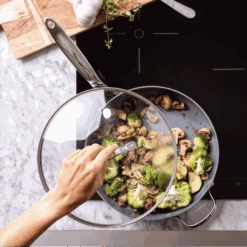 GreenPan Pannendeksel - Hittebestendig Glas - ø 18 Cm -Keuken Kook Winkel a83e871d160df765fdf57bb45ddf63e2b65b0cdf CW000028 004 2 a5B15D