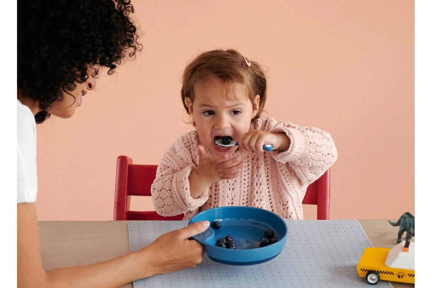 Mepal Babyservies Mio Deep Turquoise 3-Delig 2 Mepal Babyservies Mio Deep Turquoise 3-Delig - Afbeelding 2