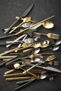 Bitz Mes Goud 8 Bitz Mes Goud -Keuken Kook Winkel bestek 1