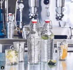 Bormioli Rocco Beugelflessen / Weckflessen Officina 1825 - Transparant - 1.2 Liter - 2 Stuks -Keuken Kook Winkel bormioli waterflessen 3