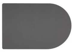 Jay Hill Placemats - Vegan Leer - Grijs / Roze - Bread - Dubbelzijdig - 44 X 30 Cm - 6 Stuks -Keuken Kook Winkel bread grijs 1