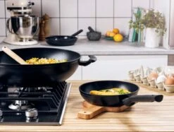 BK Koekenpan Easy Induction Aluminium - ø 20 Cm - Keramische Anti-aanbaklaag -Keuken Kook Winkel c29876f01a281cbdafd70bcf679134eb96db01b0 BK Easy Induction Frypan 20 005