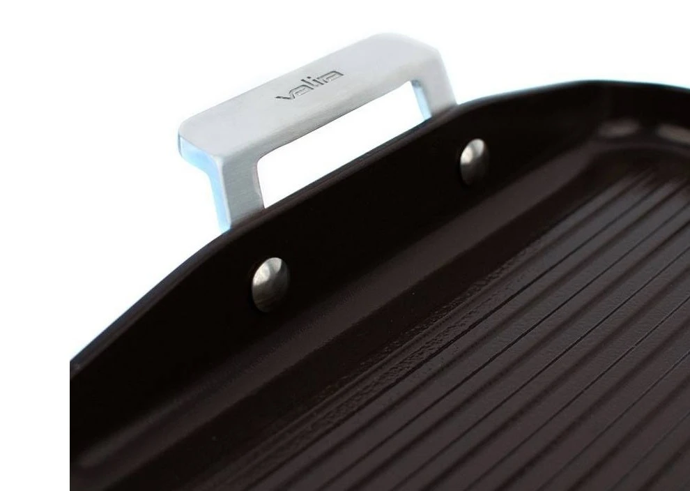 Valira Grillpan Aire Ceramic Met Handgrepen - 34 X 25 Cm - Keramische Anti-aanbaklaag 4 Valira Grillpan Aire Ceramic Met Handgrepen - 34 X 25 Cm - Keramische Anti-aanbaklaag - Afbeelding 4