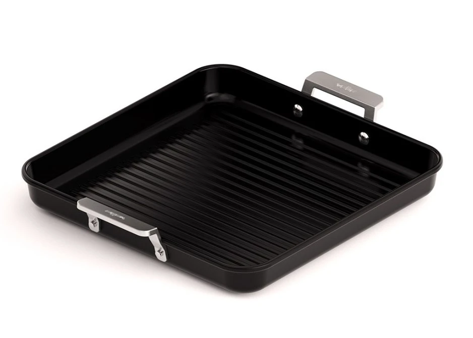 Valira Grillpan Aire Ceramic Met Handgrepen - 28 X 28 Cm - Keramische Anti-aanbaklaag 1 Valira Grillpan Aire Ceramic Met Handgrepen - 28 X 28 Cm - Keramische Anti-aanbaklaag