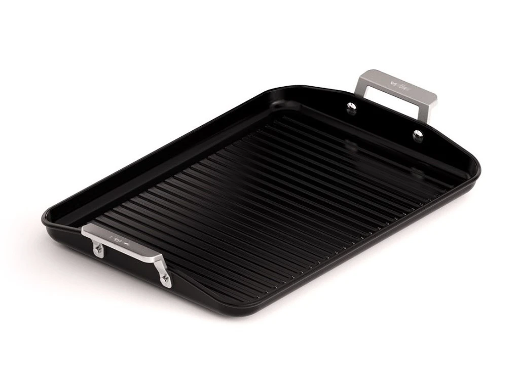 Valira Grillpan Aire Ceramic Met Handgrepen - 34 X 25 Cm - Keramische Anti-aanbaklaag 1 Valira Grillpan Aire Ceramic Met Handgrepen - 34 X 25 Cm - Keramische Anti-aanbaklaag