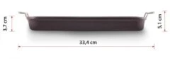 Valira Grillpan Aire Met Handgrepen - 34 X 25 Cm - Standaard Anti-aanbaklaag 7 Valira Grillpan Aire Met Handgrepen - 34 X 25 Cm - Standaard Anti-aanbaklaag -Keuken Kook Winkel ceramic grill pan aire.jpg2