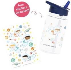 A Little Lovely Company Drinkfles / Waterfles - Astronauten -Keuken Kook Winkel dbasbu36 lr 3 drink bottle astronauts