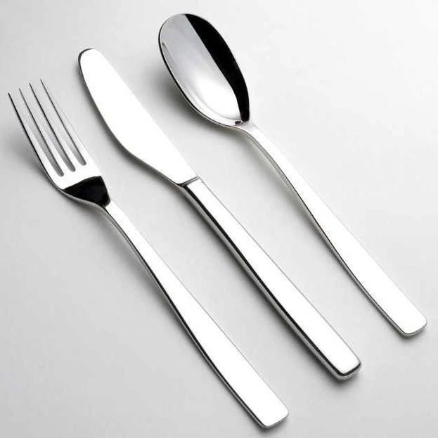 Alessi Dessertvork Knifeforkspoon - AJM22/5 - Door Jasper Morrison 2 Alessi Dessertvork Knifeforkspoon - AJM22/5 - Door Jasper Morrison - Afbeelding 2