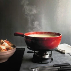 Emile Henry Fondue Set - Fusain -Keuken Kook Winkel fondue set 2