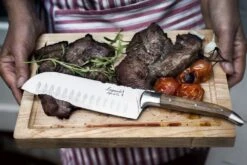 Laguiole Style De Vie Santokumes Olijfhout Met Snijplank 7 Laguiole Style De Vie Santokumes Olijfhout Met Snijplank -Keuken Kook Winkel gr20sf20Laguiole20santuko20olijf204