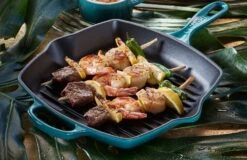 Le Creuset Grillpan Signature - Deap Teal - 26 X 26 Cm - Geëmailleerde Anti-aanbaklaag -Keuken Kook Winkel grillpfanne deepteal livest