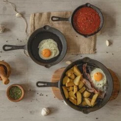 Blackwell Koekenpan - Gietijzer - ø 25 Cm - Zonder Anti-aanbaklaag -Keuken Kook Winkel jh gietijzer 002 2 2