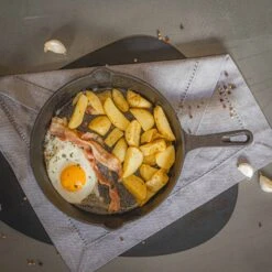 Blackwell Koekenpan - Gietijzer - ø 25 Cm - Zonder Anti-aanbaklaag -Keuken Kook Winkel jh gietijzer 002 7