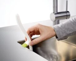 Joseph Joseph Afwasborstel Met Gootsteensteun - Edge - Antraciet -Keuken Kook Winkel joseph joseph afwasborstel edge ingebouwd