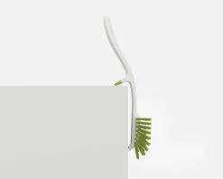 Joseph Joseph Afwasborstel Met Gootsteensteun - Edge - Antraciet -Keuken Kook Winkel joseph joseph afwasborstel edge ingebouwd gootsteen steun