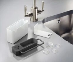 Joseph Joseph Gootsteenorganiser - Caddy - Antraciet -Keuken Kook Winkel joseph joseph gootsteenorganiser sink aid 1